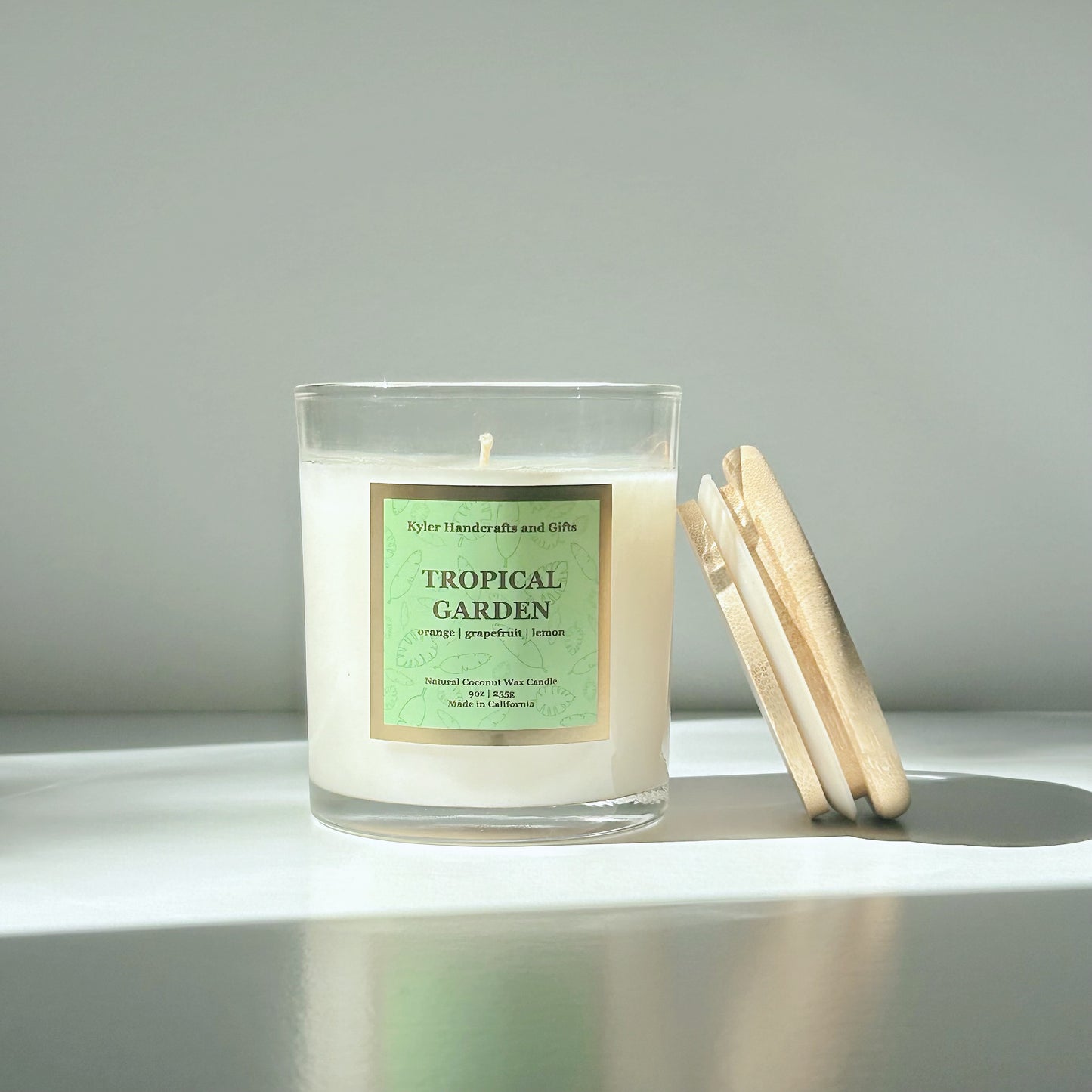 9oz Single Wick Glass Jar Candle