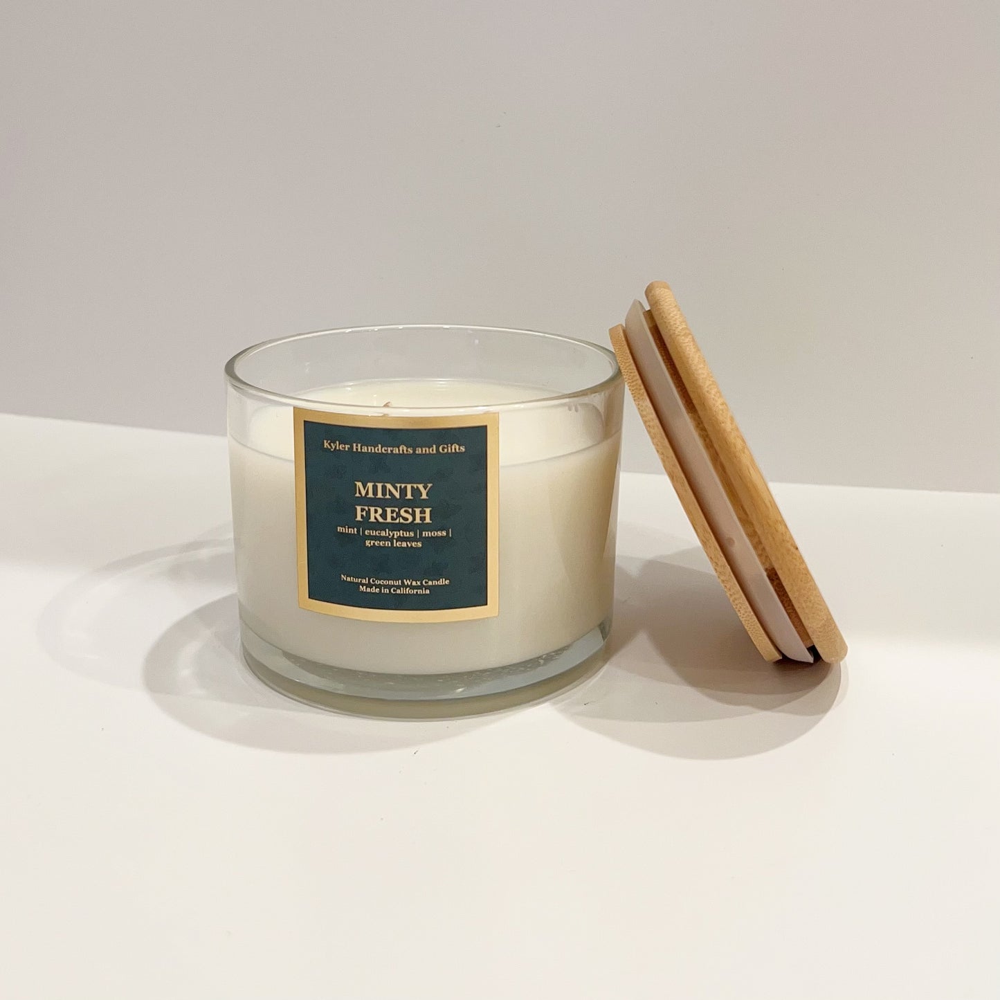 16oz Double Wick Glass Jar Candle