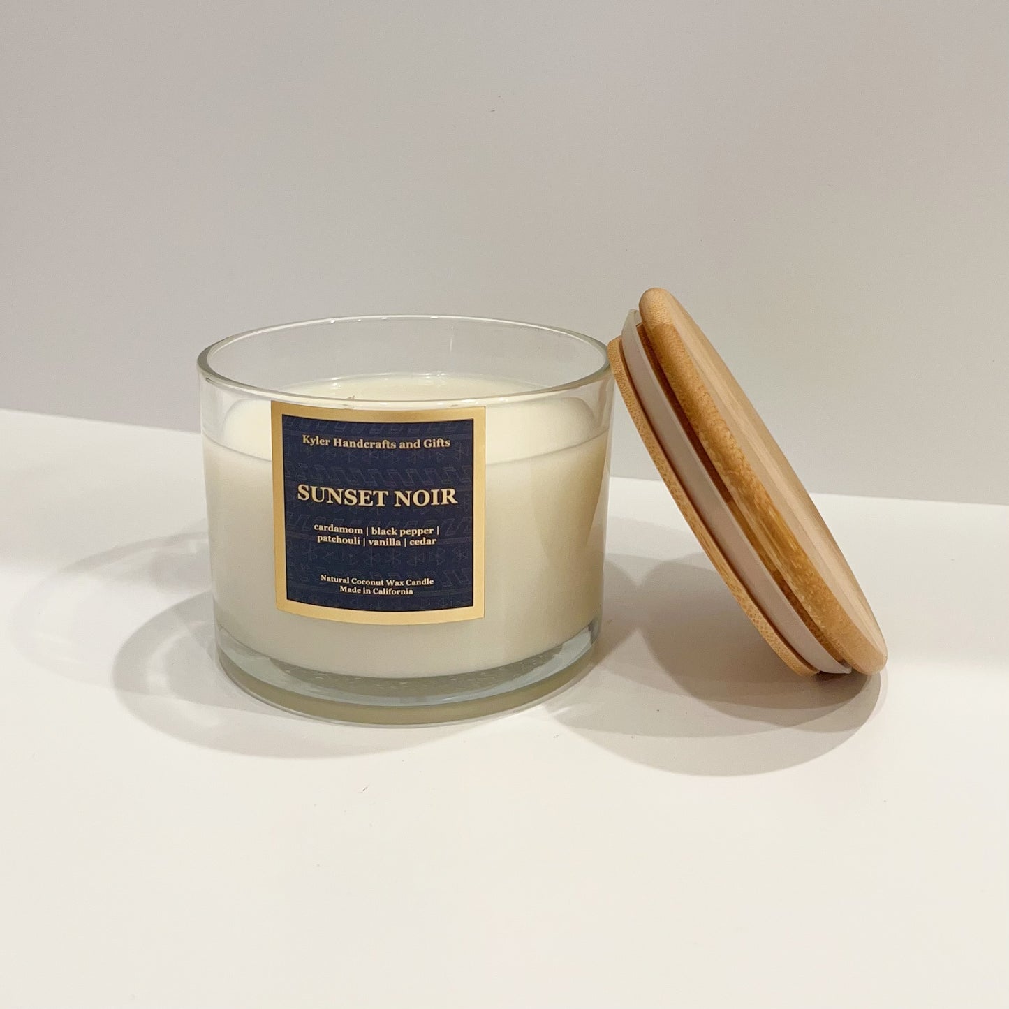 16oz Double Wick Glass Jar Candle