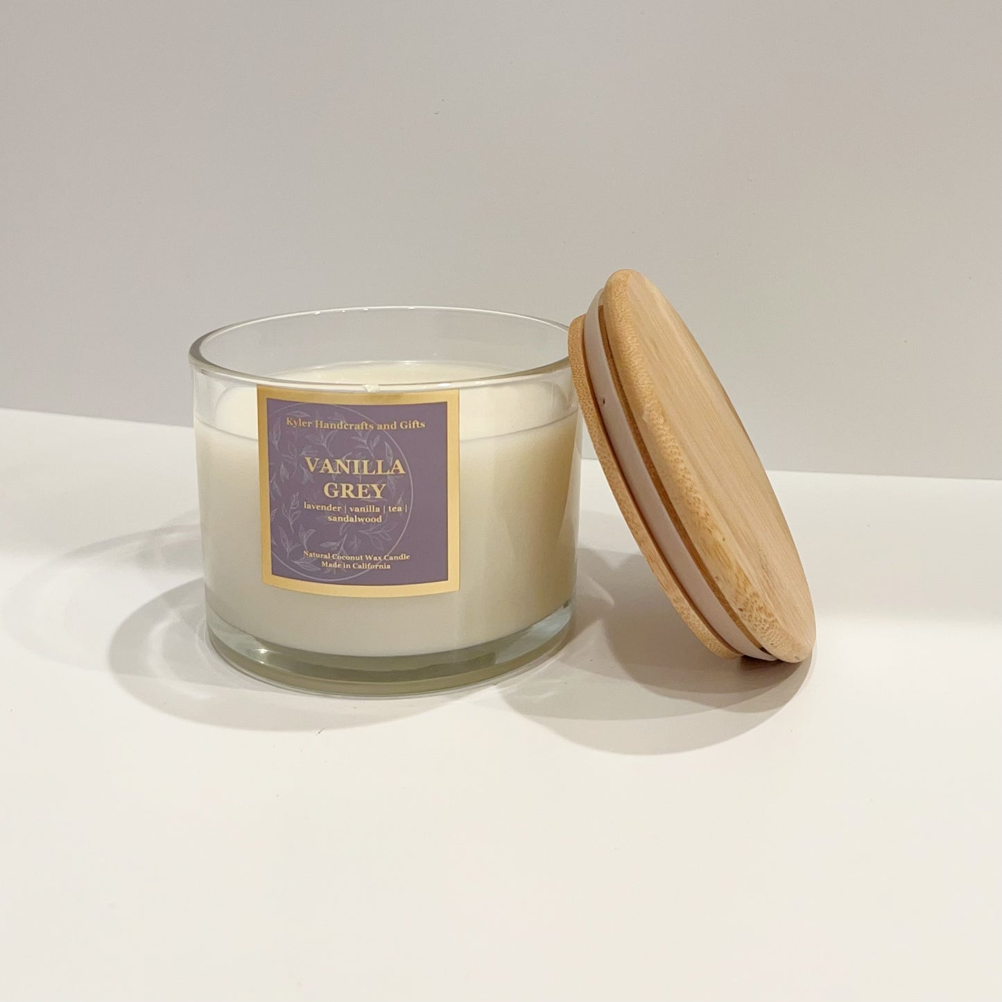 16oz Double Wick Glass Jar Candle