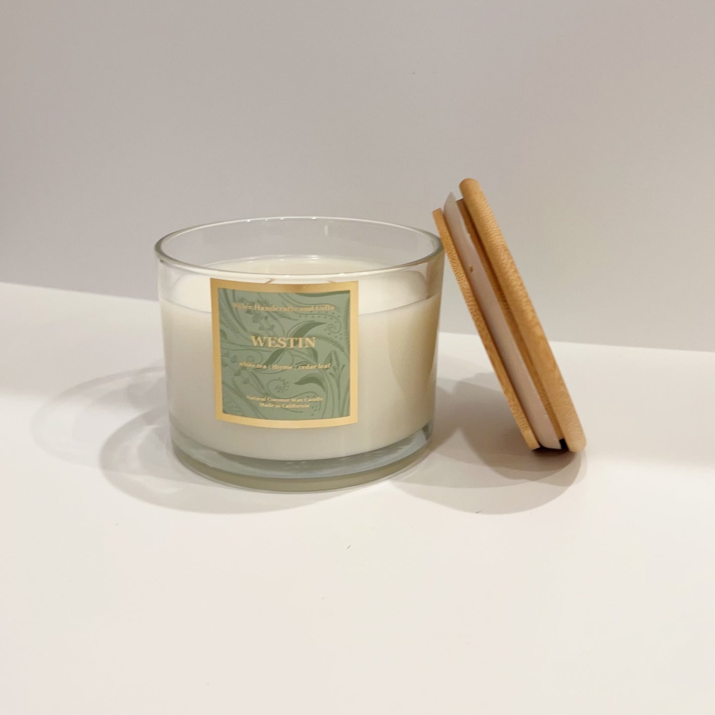 16oz Double Wick Glass Jar Candle