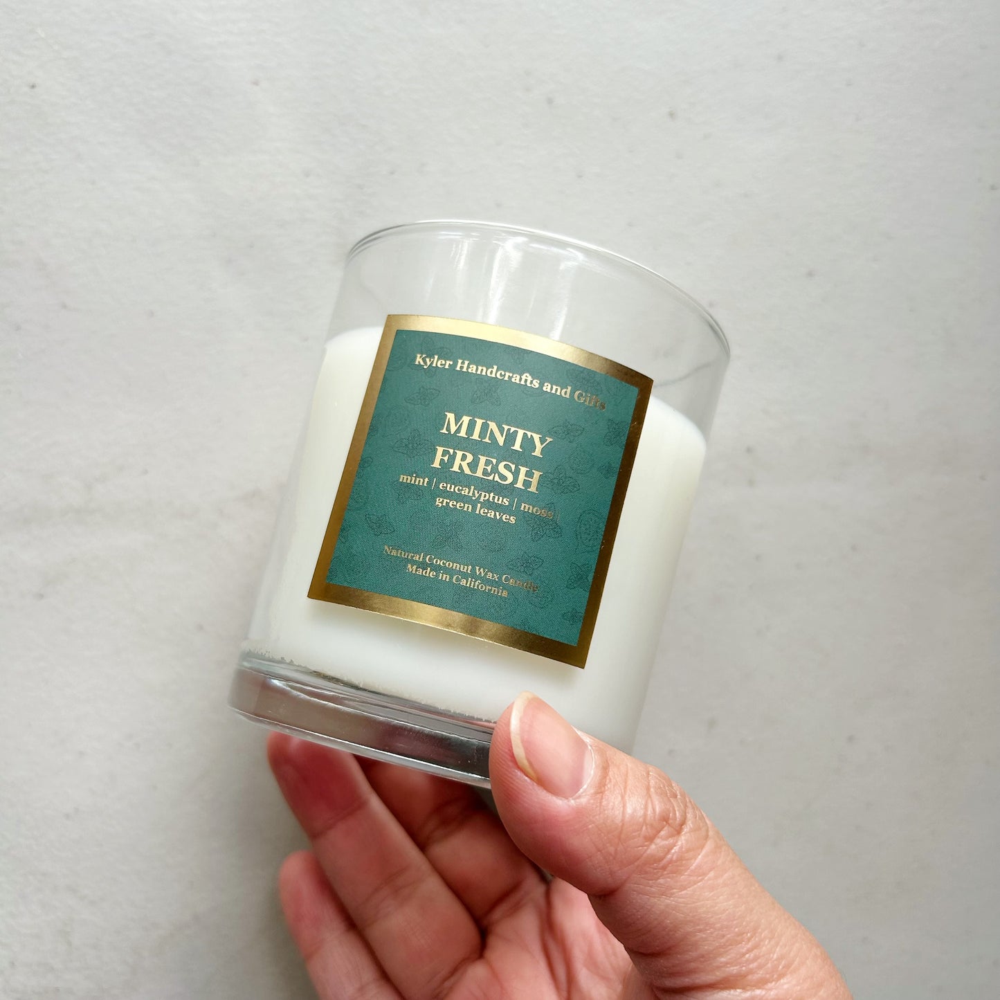 9oz Single Wick Glass Jar Candle