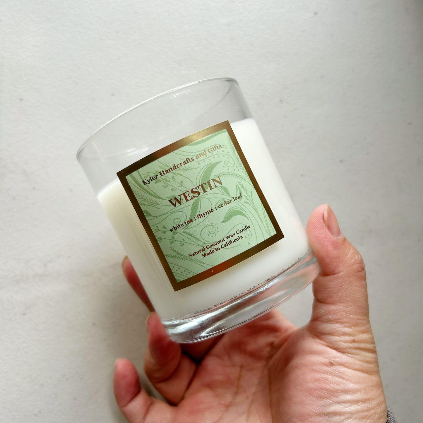 9oz Single Wick Glass Jar Candle