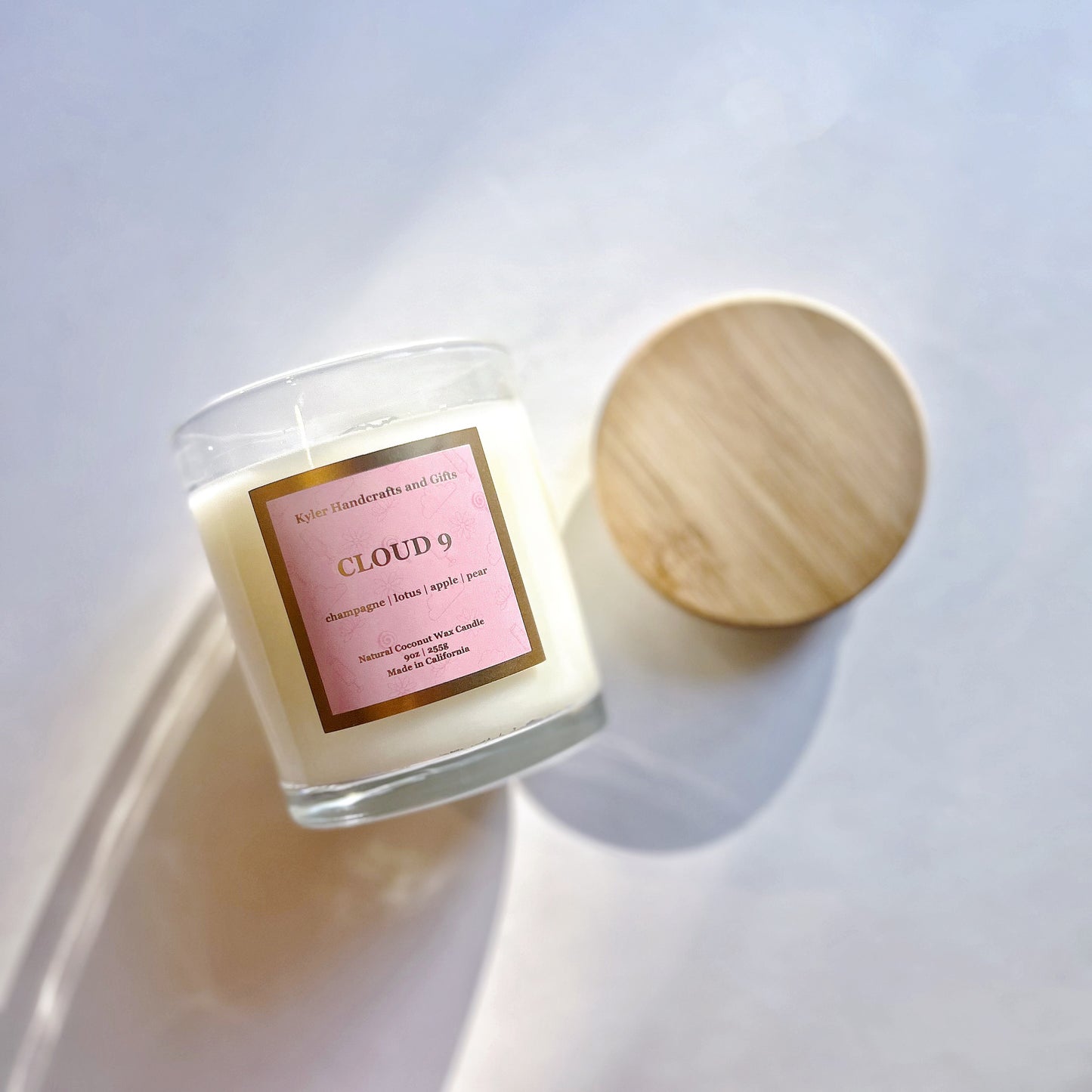 9oz Single Wick Glass Jar Candle