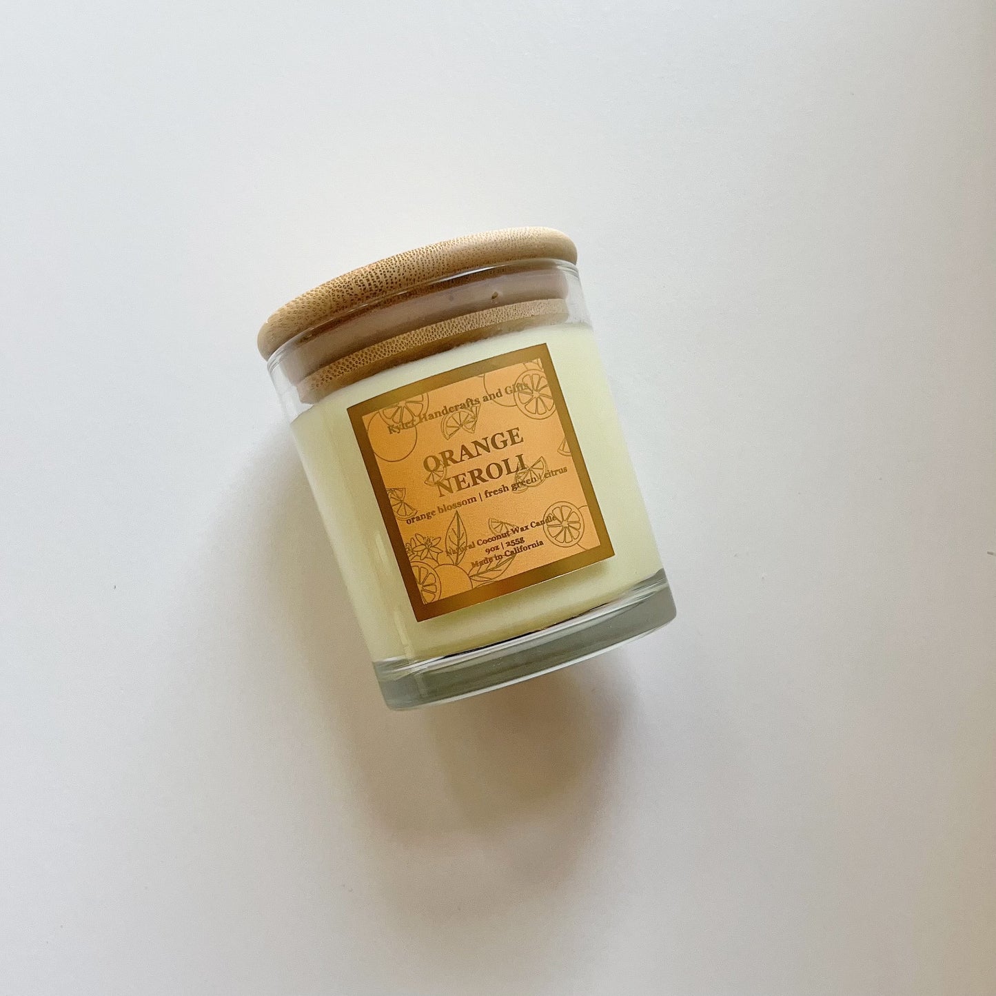 9oz Single Wick Glass Jar Candle